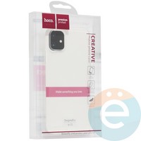 Накладка силиконовая Hoco на Apple iPhone 11 Pro прозрачная