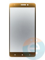 Защитное стекло 2D полноэкранное на Xiaomi Mi 5S Plus золотистое