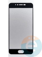 Защитное стекло 2D полноэкранное на Meizu PRO 6 черное