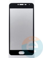 Защитное стекло 2D полноэкранное на Meizu M3 mini черное