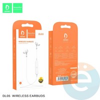 Bluetooth гарнитура Denmen DL05 белая