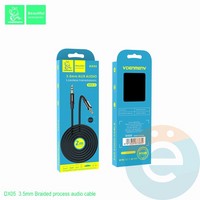 AUX кабель Denmen DX05 2м голубой