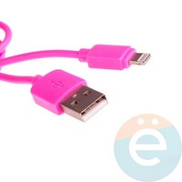 USB кабель Remax RC-06i на Lightning розовый