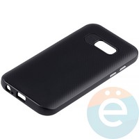 Накладка комбинированная Spigen на Samsung Galaxy A3 (2017) SM-A320 черная