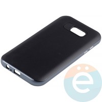 Накладка комбинированная Spigen на Samsung Galaxy A7 (2017) SM-A720 синяя