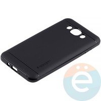 Накладка комбинированная Spigen на Samsung Galaxy J7 SM-J710 (2016) черная