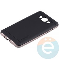 Накладка комбинированная Spigen на Samsung Galaxy J7 SM-J710 (2016) розовая