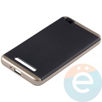 Накладка комбинированная Spigen на Xiaomi Redmi 4a золотистая