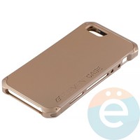 Накладка противоударная Element Case на Apple iPhone 5/5s/SE золотистая