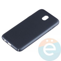 Накладка пластиковая перфорированная на Samsung Galaxy J5 SM-J520/530 (2017) синяя
