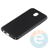 Накладка пластиковая перфорированная на Samsung Galaxy J5 SM-J520/530 (2017) черная
