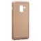 Накладка пластиковая перфорированная на Samsung Galaxy A8 (2018) SM-A530 золотистая - фото 22795