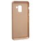 Накладка пластиковая перфорированная на Samsung Galaxy A8 (2018) SM-A530 золотистая - фото 22796