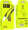 СЗУ Denmen DC01E 2.4A + кабель 3 in 1 Type-C Lightning Micro USB белое - фото 46841