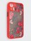 Накладка пластиковая с картинкой для Apple iPhone 13 Mini красная - фото 47862