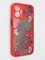 Накладка пластиковая с картинкой для Apple iPhone 13 Pro красная