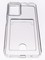 Накладка силиконовая с кардхолдером для Poco M3 прозрачная - фото 53521