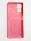 Накладка силиконовая Summer с кардхолдером для Xiaomi Redmi Note 11/11S розовая - фото 60428