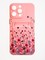 Накладка силиконовая Summer с кардхолдером для Apple iPhone 15 Pro Max розовая - фото 62540