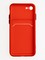 Накладка силиконовая Winter с кардхолдером для Apple iPhone 7/8/SE 2020 красная - фото 63970