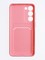 Накладка силиконовая Winter с кардхолдером для Samsung Galaxy S23 Plus розовая - фото 63606