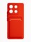 Накладка силиконовая Winter с кардхолдером для Xiaomi Redmi Note 13 Pro красная - фото 64979