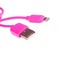 USB кабель Remax RC-06i на Lightning розовый - фото 12355